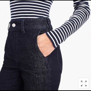 J Crew Wide leg Jeans